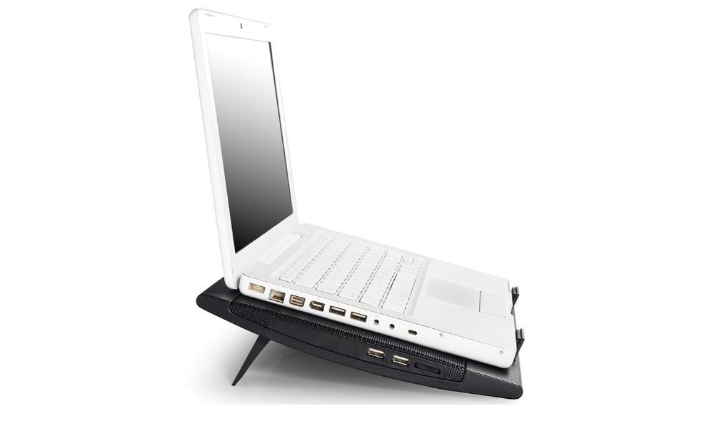 DEEPCOOL Chladící podložka WIND PAL FS,  pod notebook,  černá6 