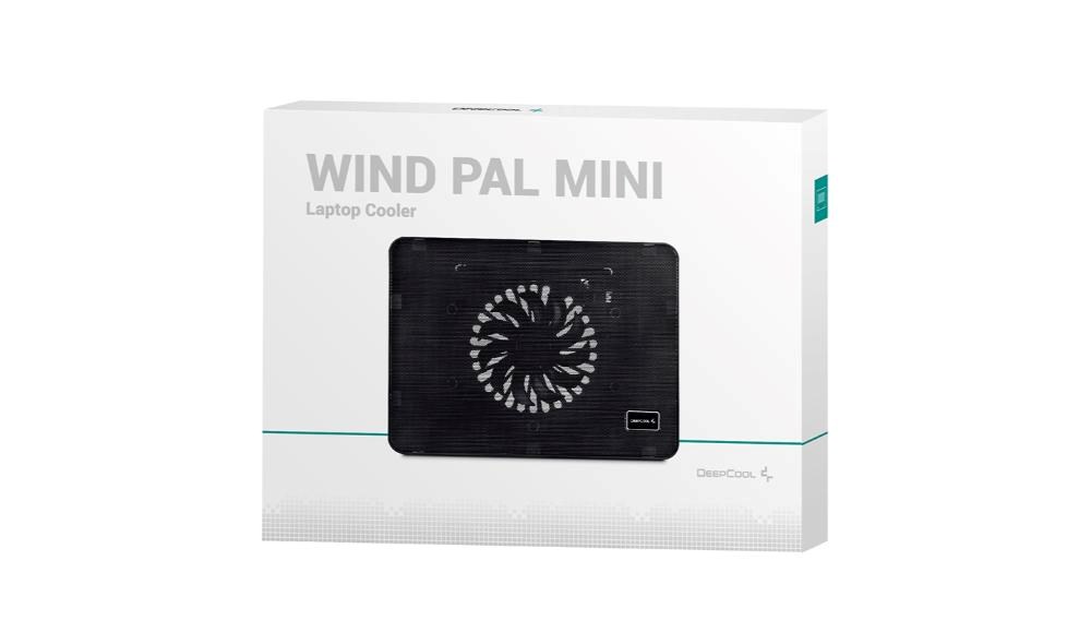 DEEPCOOL Chladící podložka WIND PAL MINI,  pod notebook,  černá9 