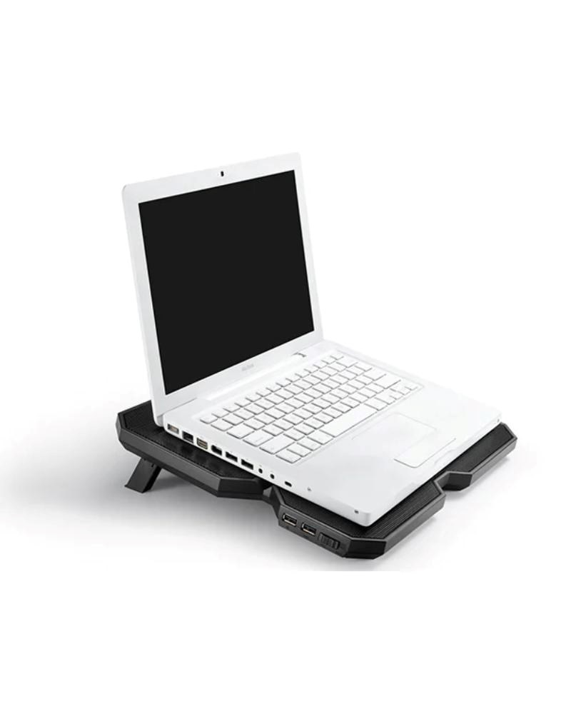 DEEPCOOL Chladící podložka Multi Core X6,  pod notebook,  černá1 