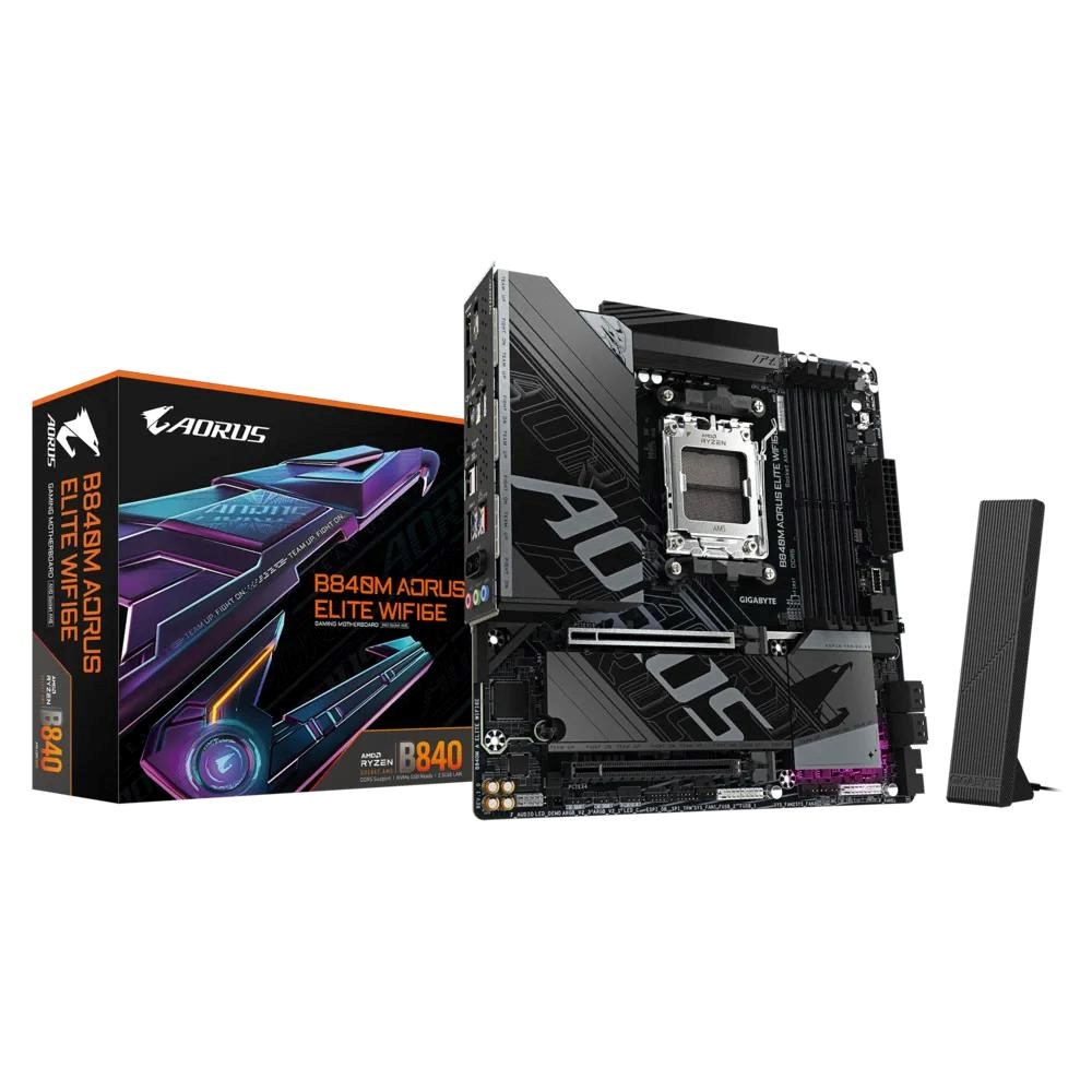 GIGABYTE B840 AORUS ELITE WIFI6E/ AM5/ mATX