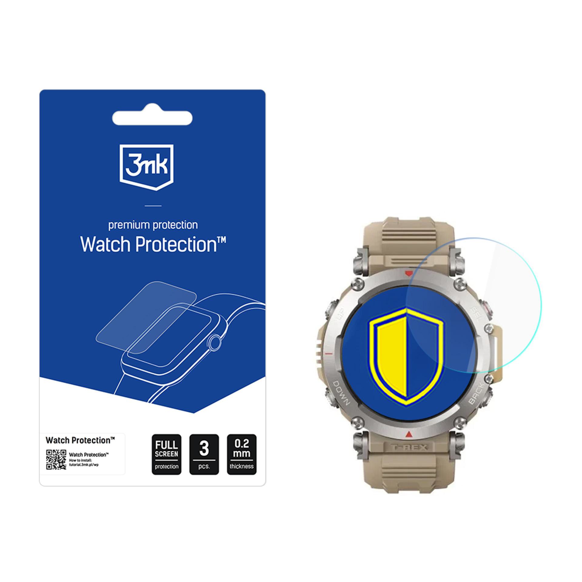 3mk Watch Protection FlexibleGlass pro Amazfit T-Rex Ultra0 