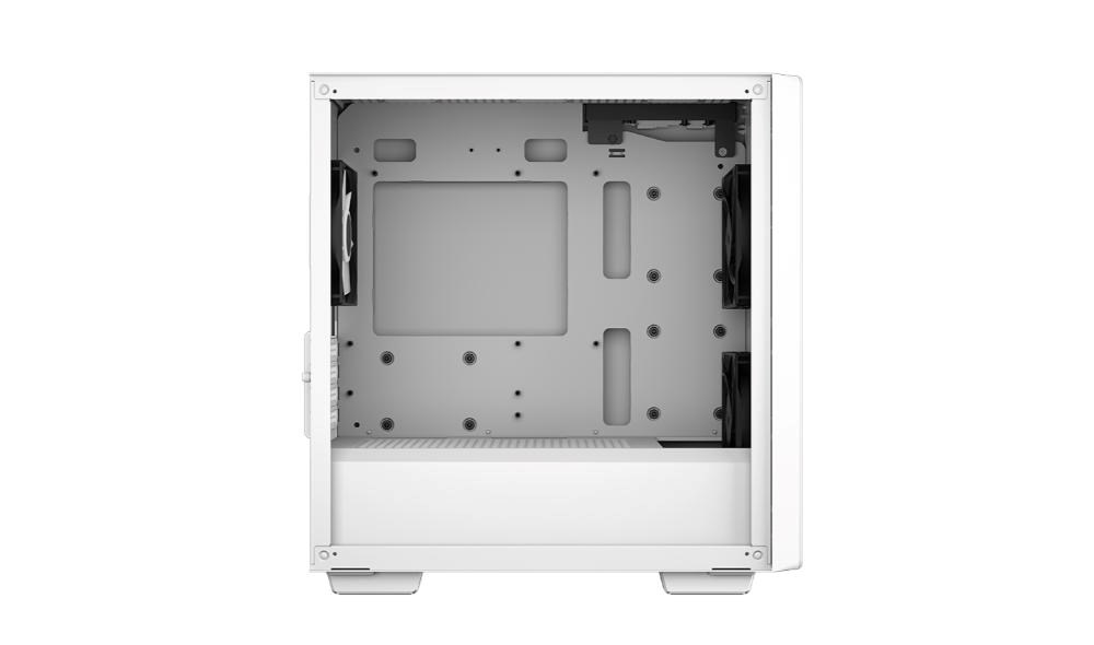 DEEPCOOL Case CC360 WH ARGB,  mATX,  Průhledná bočnice,  3x120mm Fan,  bílá11 