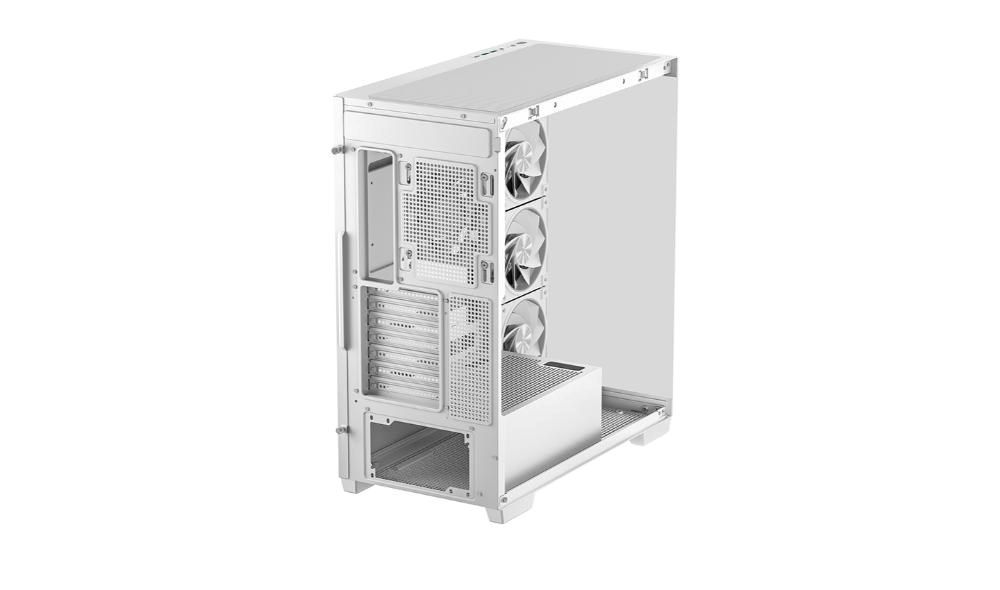 DEEPCOOL Case CG580 4F V2 WH,  ATX,  Průhledná bočnice,  4x120mm ARGB,  bílá7 
