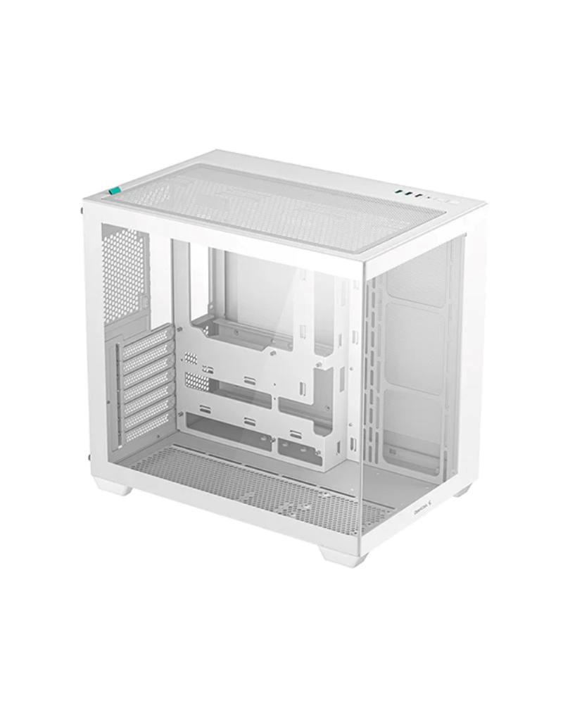 DEEPCOOL Case CG530 WH,  ATX,  Průhledná bočnice,  bílá1 