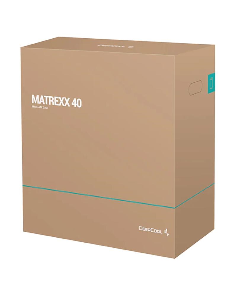 DEEPCOOL Case MATREXX 40 3FS,  mATX,  3x120mm Fan,  černá5 