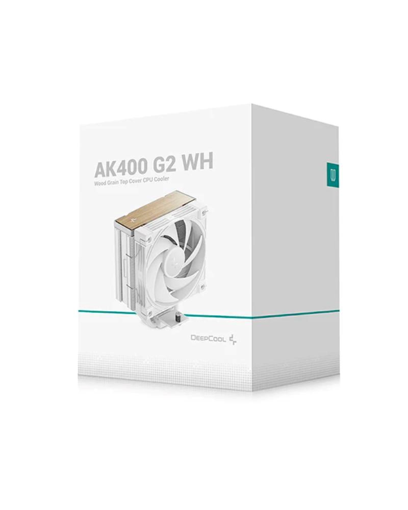 DEEPCOOL CPU Chladič AK400 G2 WH,  1x120,  LGA1851,  AM5,  bílá5 