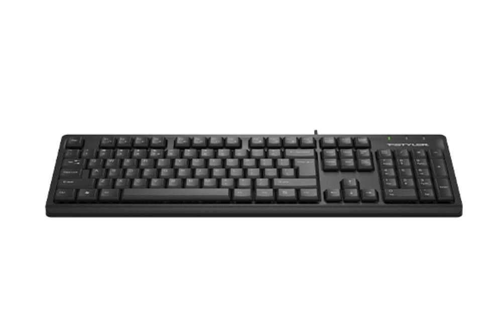 A4tech FK12,  multimediální kancelářská klávesnice,  CZ/ US,  USB,  černá3 