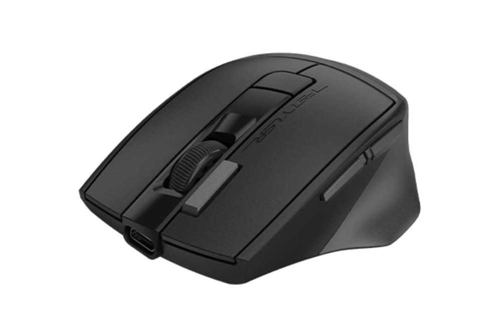 A4tech FB45CS Air2 FStyler,  bezdrátová tichá kancelářská myš,  BT+2, 4GHz,  šedá2 