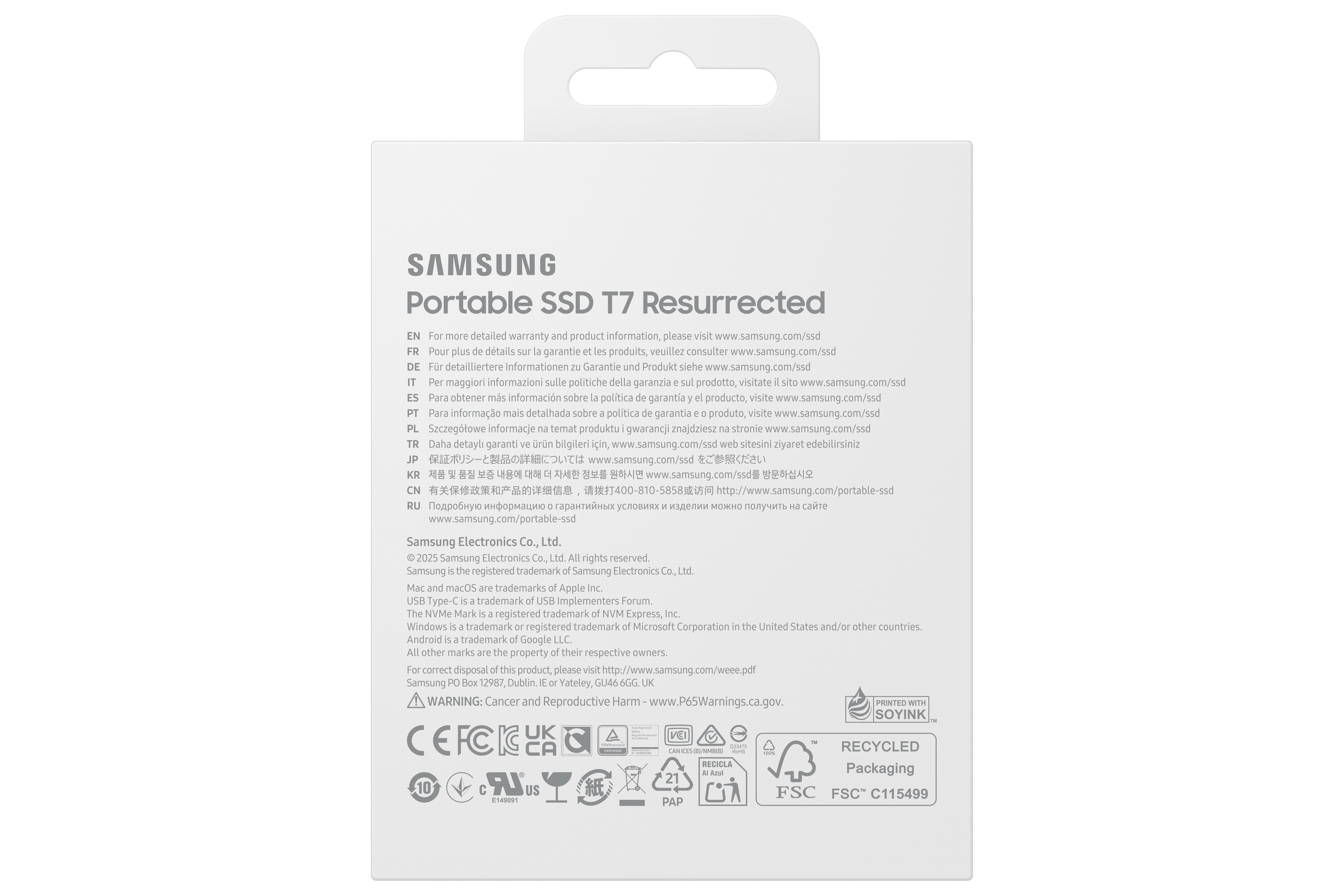Samsung Externí SSD disk T7 Ressurected - 1TB9 