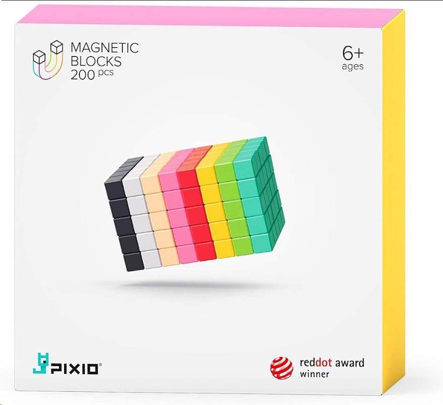 PIXIO-200 magnetická stavebnice /  rozbaleno0 