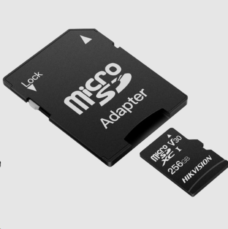 HIKSEMI MicroSDXC karta 128GB,  C10,  UHS-I,  (R:92MB/ s,  W:40MB/ s) bez adaptéru0 