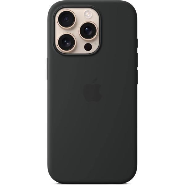 iPhone 16 Pro Silicone Case with MS - Black / SK