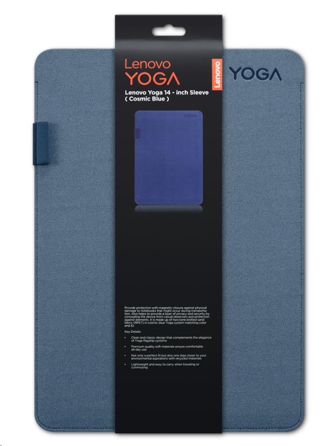 LENOVO Yoga 14-inch Sleeve (Cosmic Blue) - puzdro3 