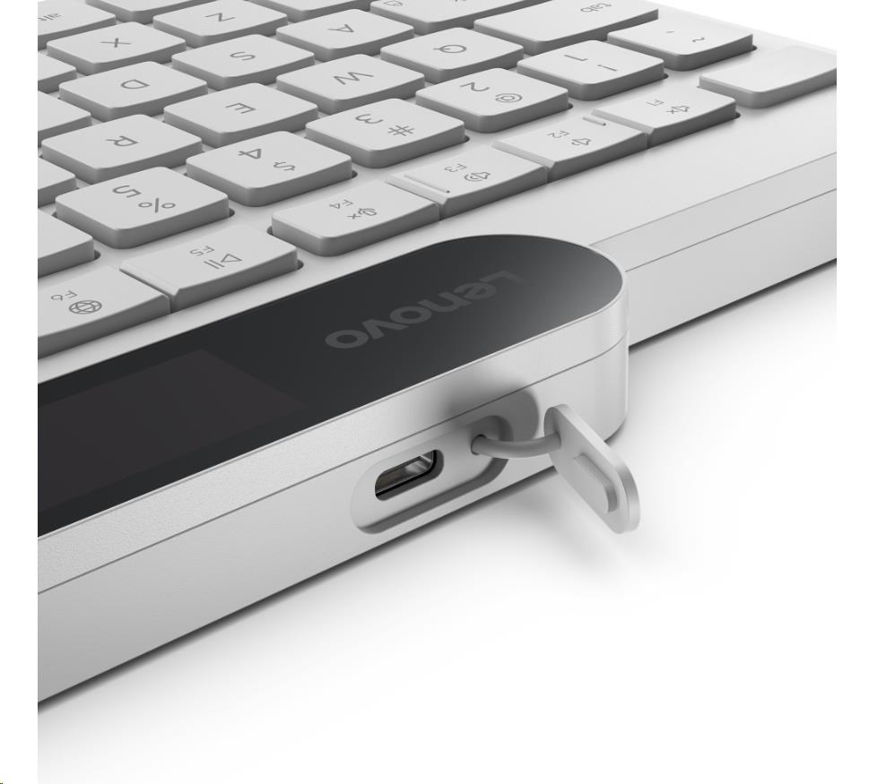 LENOVO 800 Self-Charging Bluetooth Keyboard-Czech, Slovakia - klávesnica5 