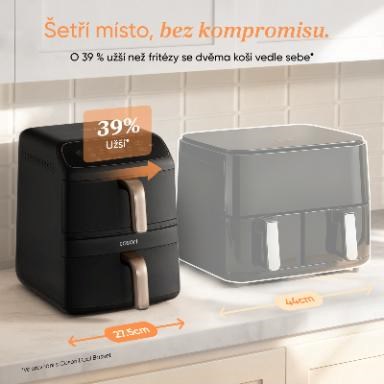 Cosori Turbo Tower Compact horkovzdušná fritéza 8, 6 L černá4 