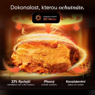 Cosori Turbo Tower Compact horkovzdušná fritéza 8, 6 L černá5 