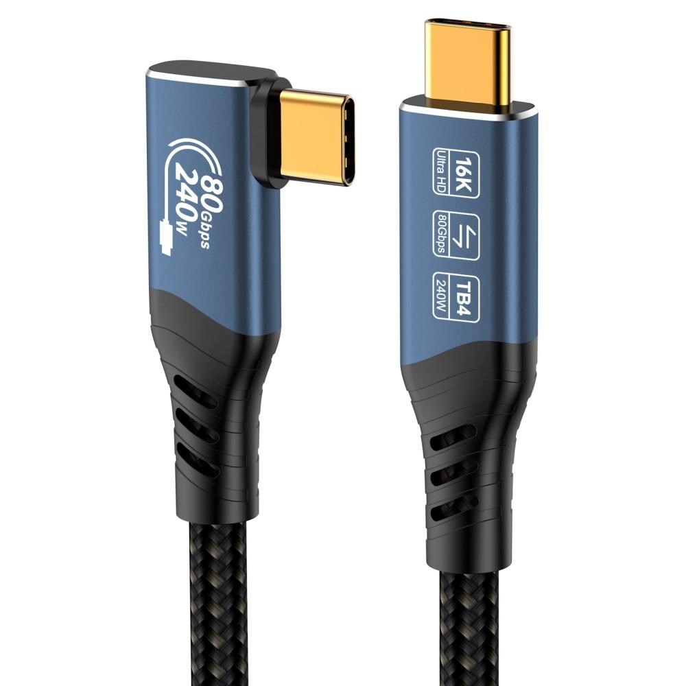 USB4™ Ver2.0 80Gbps 16K @ 60Hz 240W Thunderbolt, 1.5m