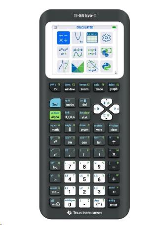 TEXAS Instrument kalkulačka - TI-84 EVO Grafický kalkulátor0 