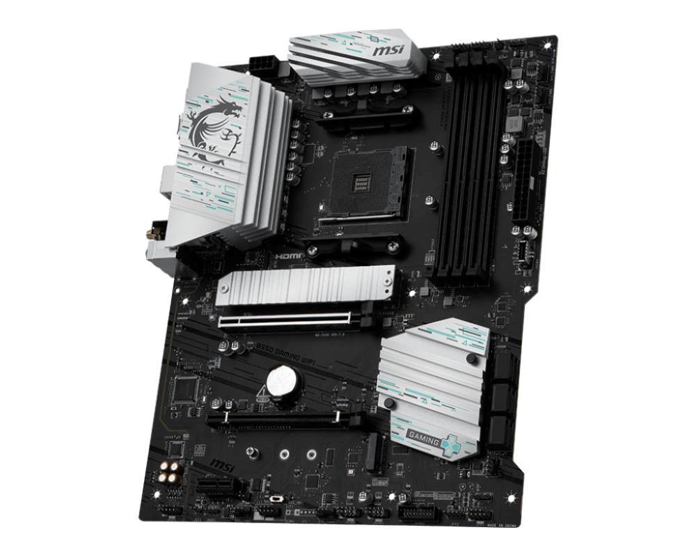 MSI MB Sc AM4 B550 GAMING WIFI,  AMD B550,  1xHDMI 1xDP,  4xDDR4,  ATX3 