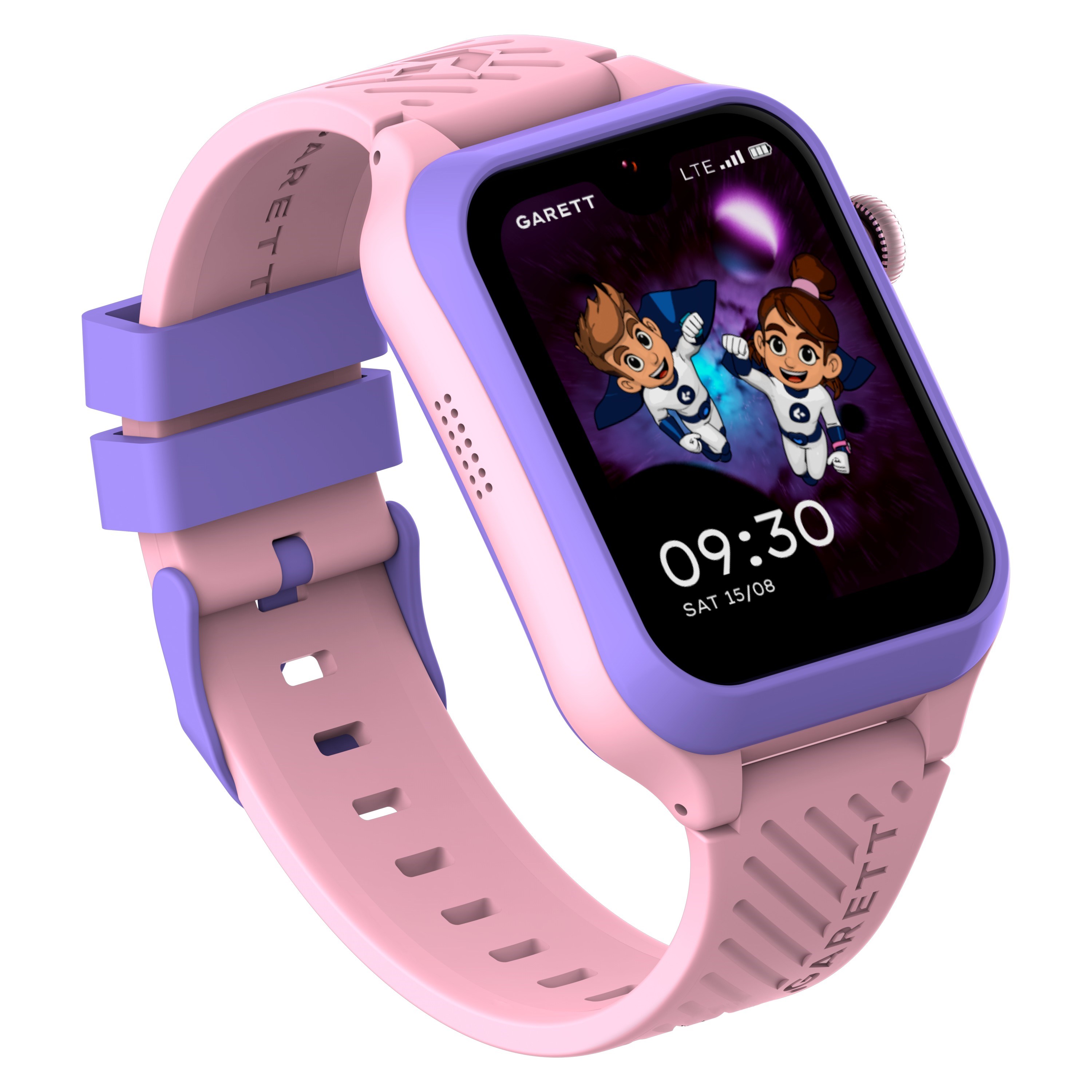 Garett Smartwatch Kids ESSA 2 AI 4G Pink11 