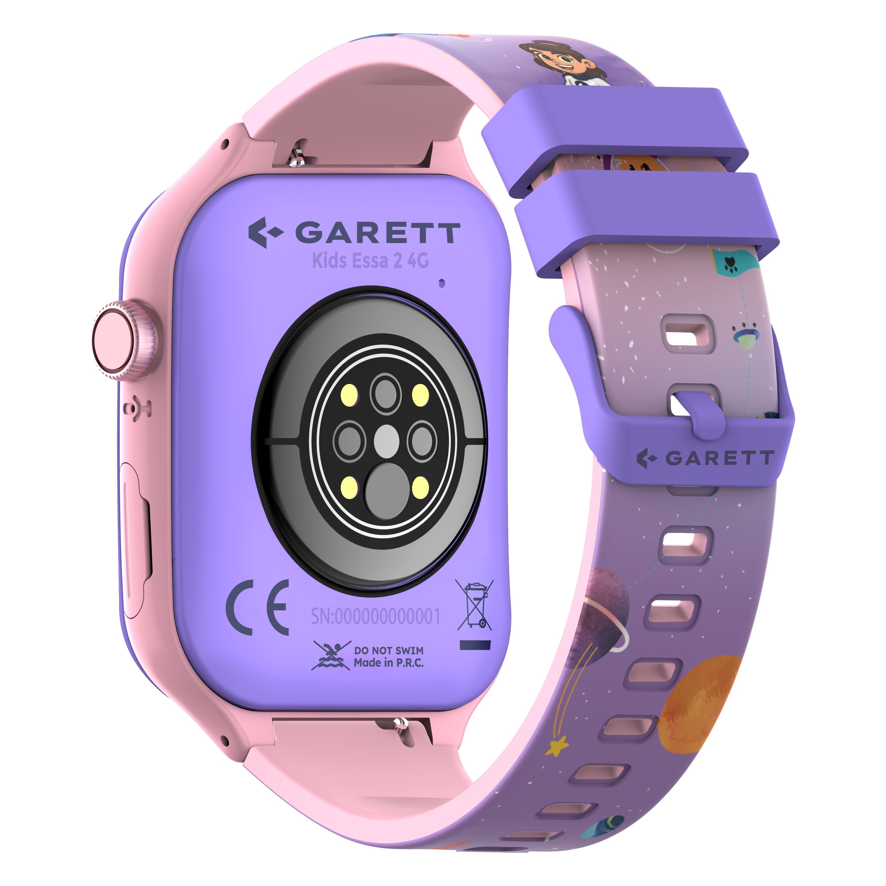 Garett Smartwatch Kids ESSA 2 AI 4G Pink2 