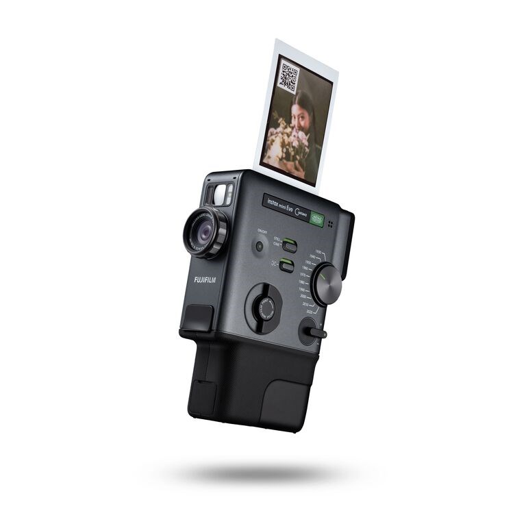 Fujifilm INSTAX MINI EVO CINEMA hybridní instantní fotoaparát - černý0 