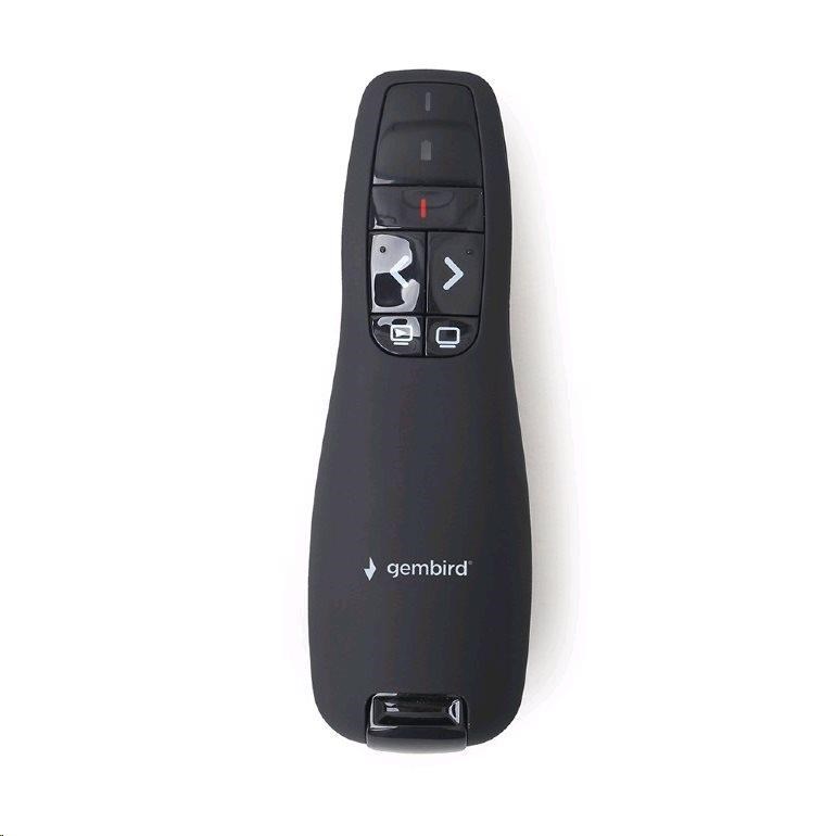 GEMBIRD Bezdrátový presenter WP-L-02,  s laserovým ukazovátkem0 