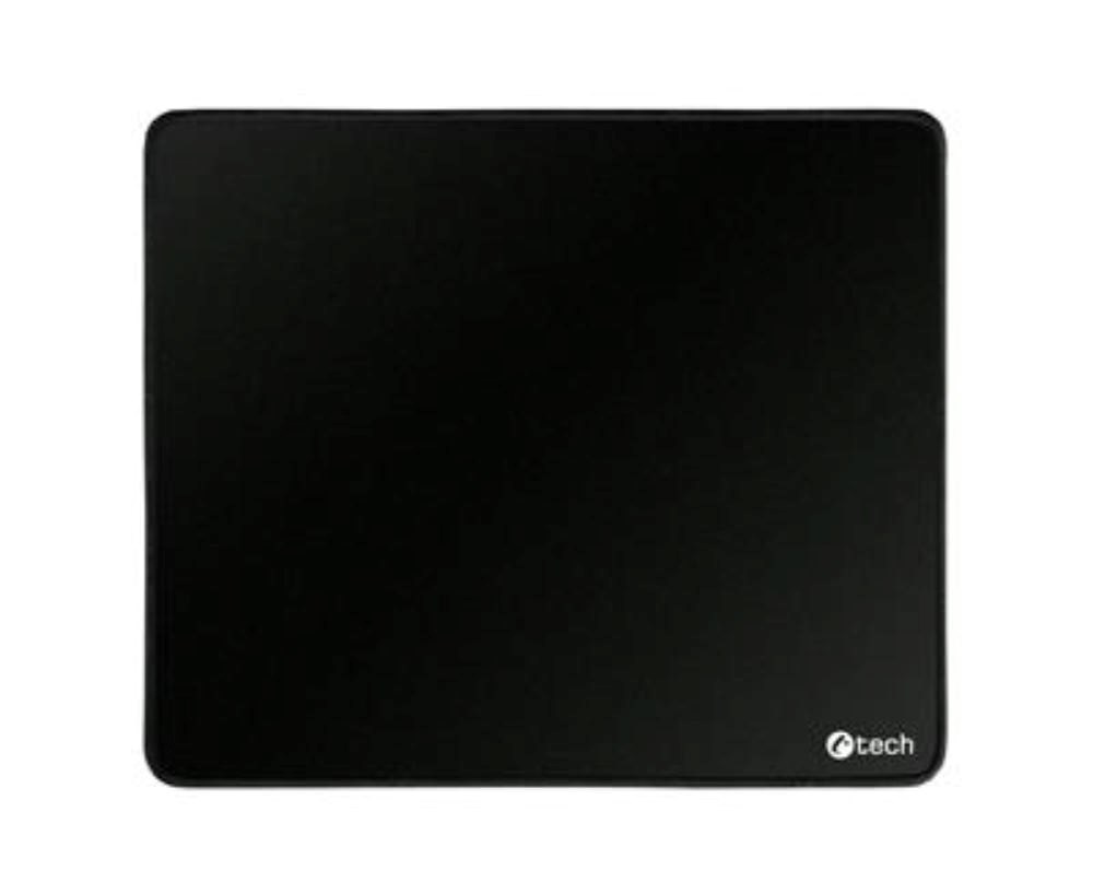 Podložka pod myš C-TECH MP-01S-BK, čierna, 240x200x4mm, obšité okraje