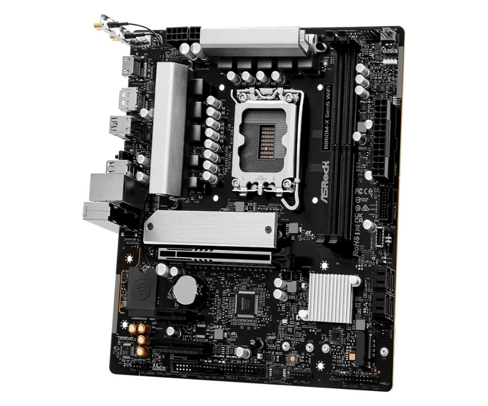 ASRock MB Sc LGA1871 B860M-X Gen5 WiFi,  Intel B860,  2xDDR5,  1xDP,  1xHDMI,  mATX3 