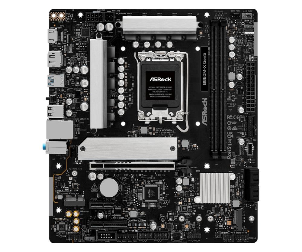 ASRock MB Sc LGA1871 B860M-X Gen5,  Intel B860,  2xDDR5,  1xDP,  1xHDMI,  mATX2 