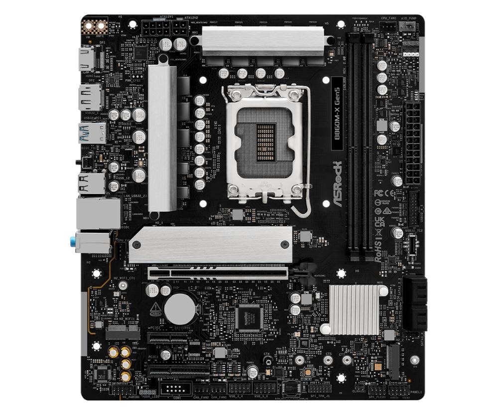 ASRock MB Sc LGA1871 B860M-X Gen5,  Intel B860,  2xDDR5,  1xDP,  1xHDMI,  mATX4 