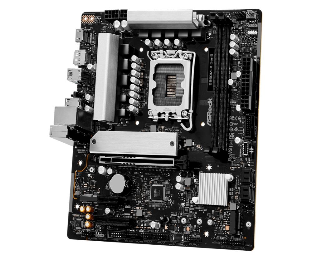 ASRock MB Sc LGA1871 B860M-X Gen5,  Intel B860,  2xDDR5,  1xDP,  1xHDMI,  mATX3 
