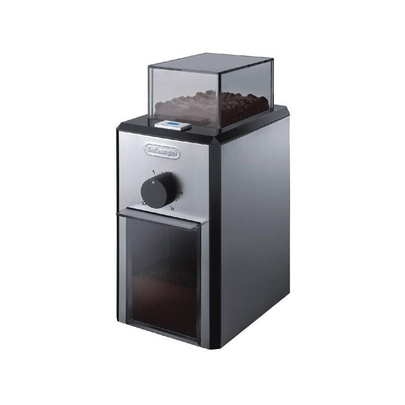 DeLonghi KG89 mlýnek na kávu,  110 W,  nastavení hrubosti,  kontrolka,  ocelové kameny,  bezpečnostní systém,  černý2 