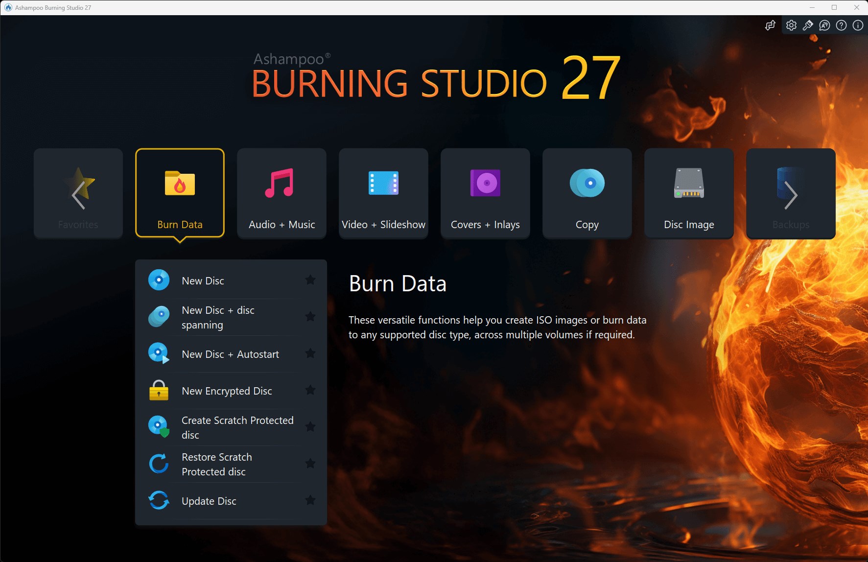 Ashampoo Burning Studio 270 