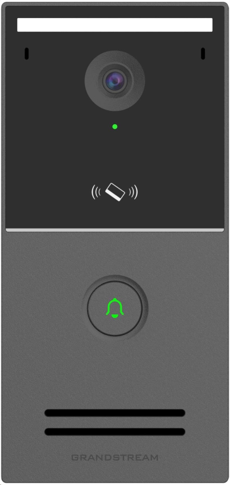 Grandstream GDS3726 dverové video interkom, 4MP, IC a ID karty, NFC, Bluetooth, IP66, IK10