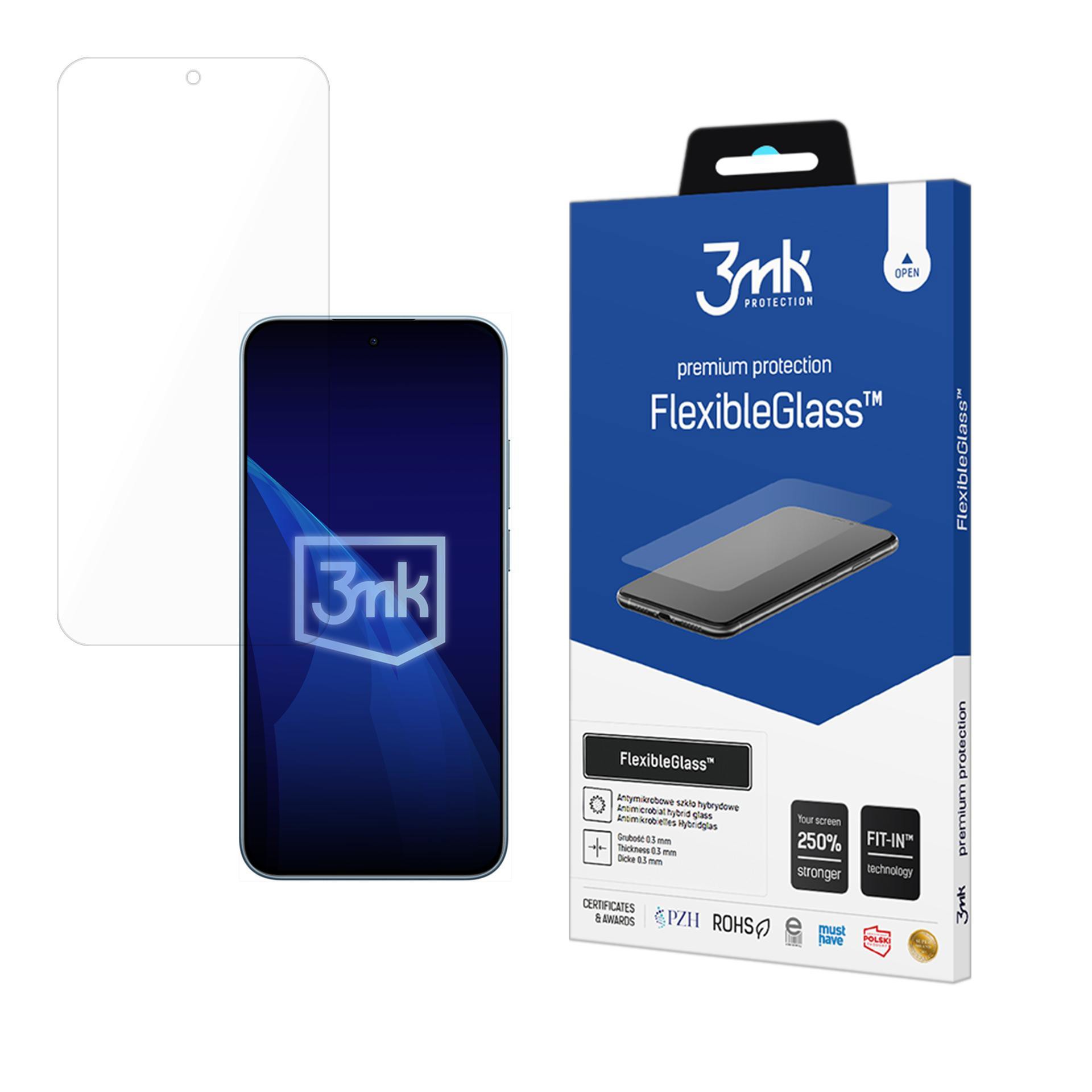 3mk hybridní sklo FlexibleGlass pro Redmi Note 15 Pro 5G0 
