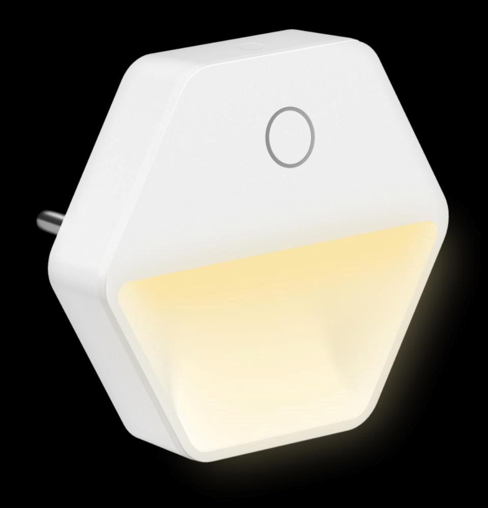 CONNECT IT Noční LED světlo Sparkle 2,  teplé světlo,  bílá1 