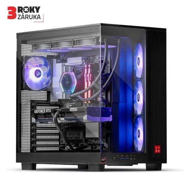 LYNX ULTIMATE Ryzen 7 9800X3D 64GB 2TB SSD NVMe RTX 5070 Ti 16G W11 Home0 