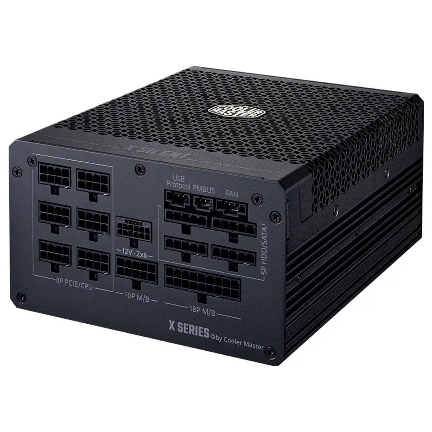 Cooler Master zdroj X Silent Edge Platinum 1100W 230V,  120mm,  Plně modulární,  80 Plus Platinum,  ATX 3.12 