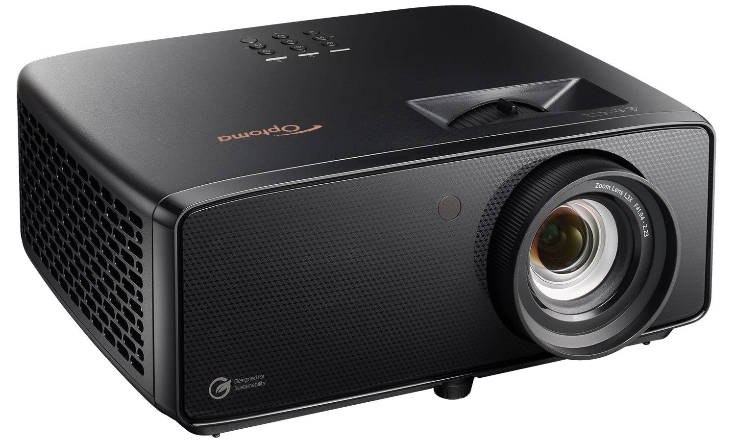 Optoma projektor UZ38X (DLP,  Dual-laser,  UHD,  3800 ANSI,  2xHDMI,  RS232,  USB-A power,  12V trigger)1 