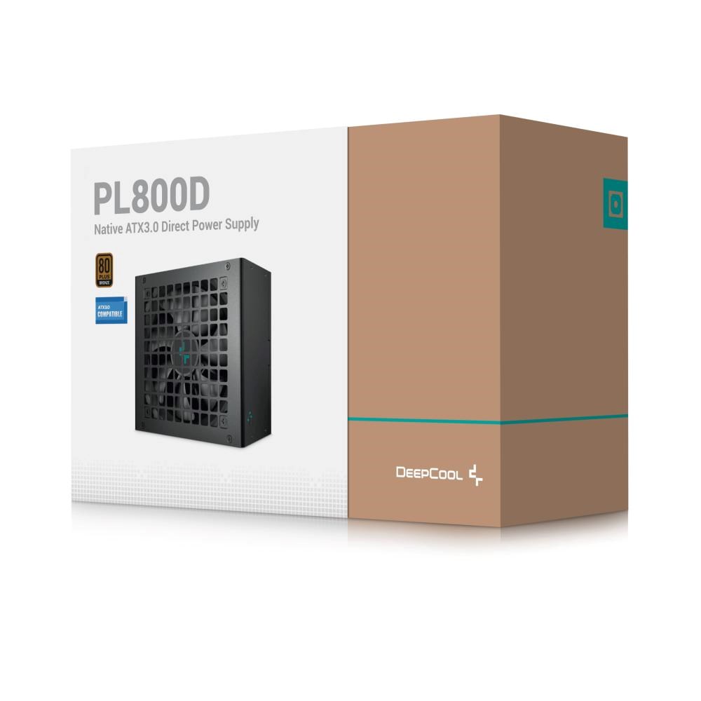 DEEPCOOL zdroj PL800D 800W,  120mm,  80 Plus Bronze7 