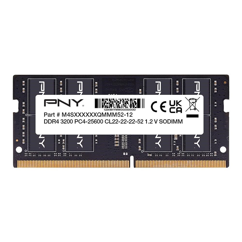 PNY SODIMM DDR4 8GB 3200MHz CL222 