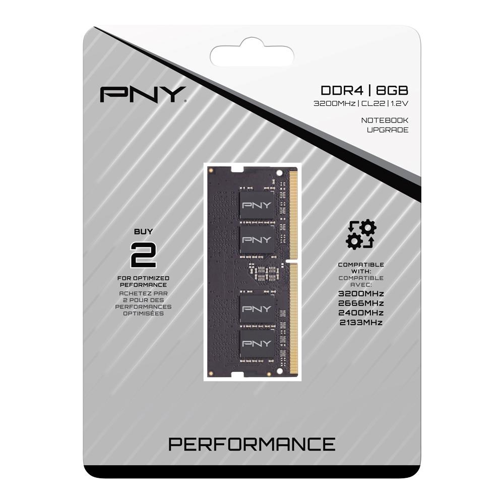 PNY SODIMM DDR4 8GB 3200MHz CL223 