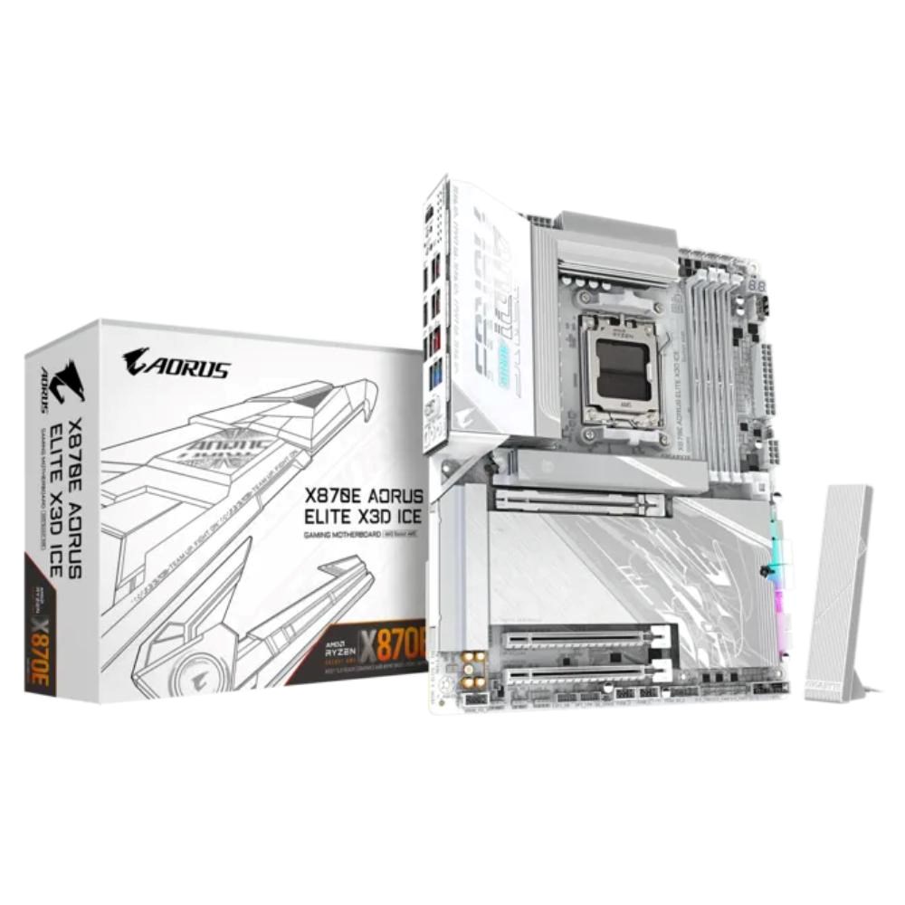 GIGABYTE X870E AORUS PRO X3D ICE/ AM5/ ATX