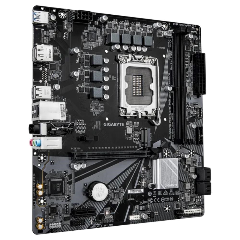 GIGABYTE MB Sc LGA1700 H610M D3W WIFI6,  Intel H610,  2xDDR5,  1xHDMI,  1xDP,  Wifi,  mATX0 