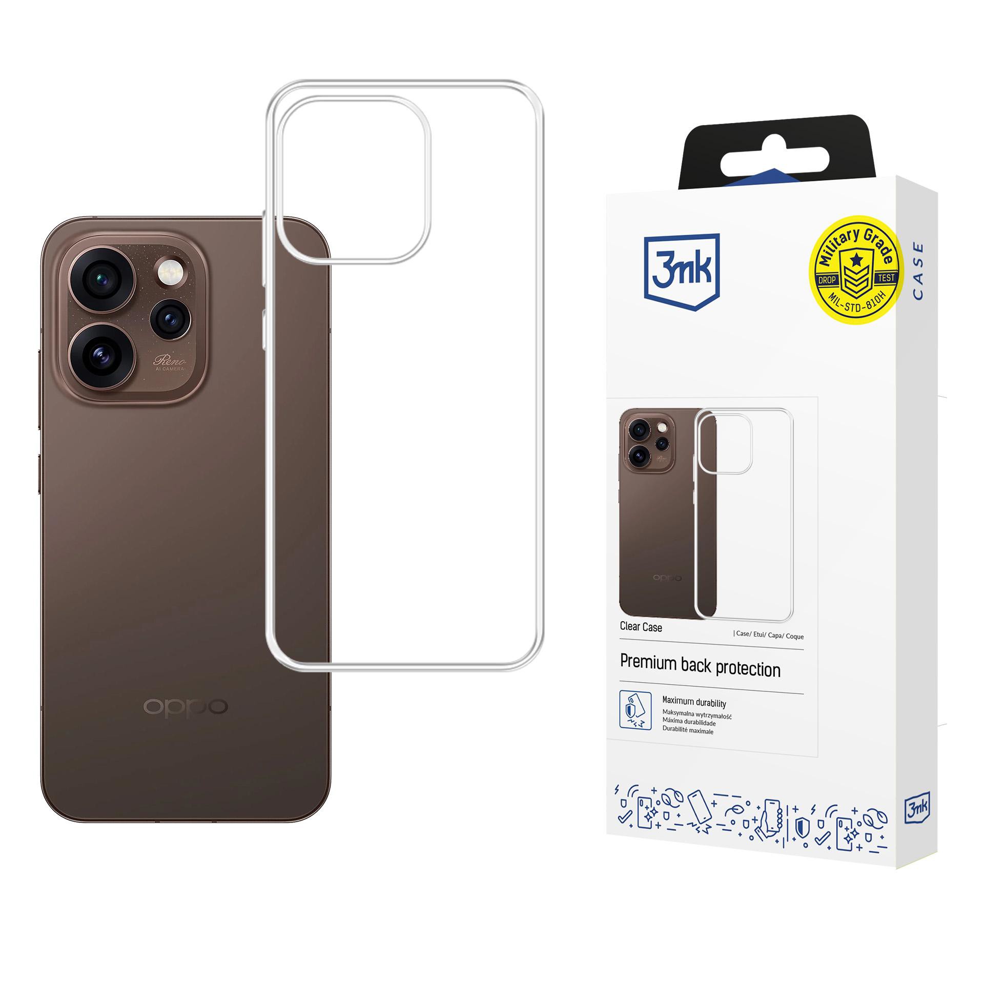 3mk ochranný kryt Clear Case pro Oppo Reno 15 Pro 5G (CPH2813)2 
