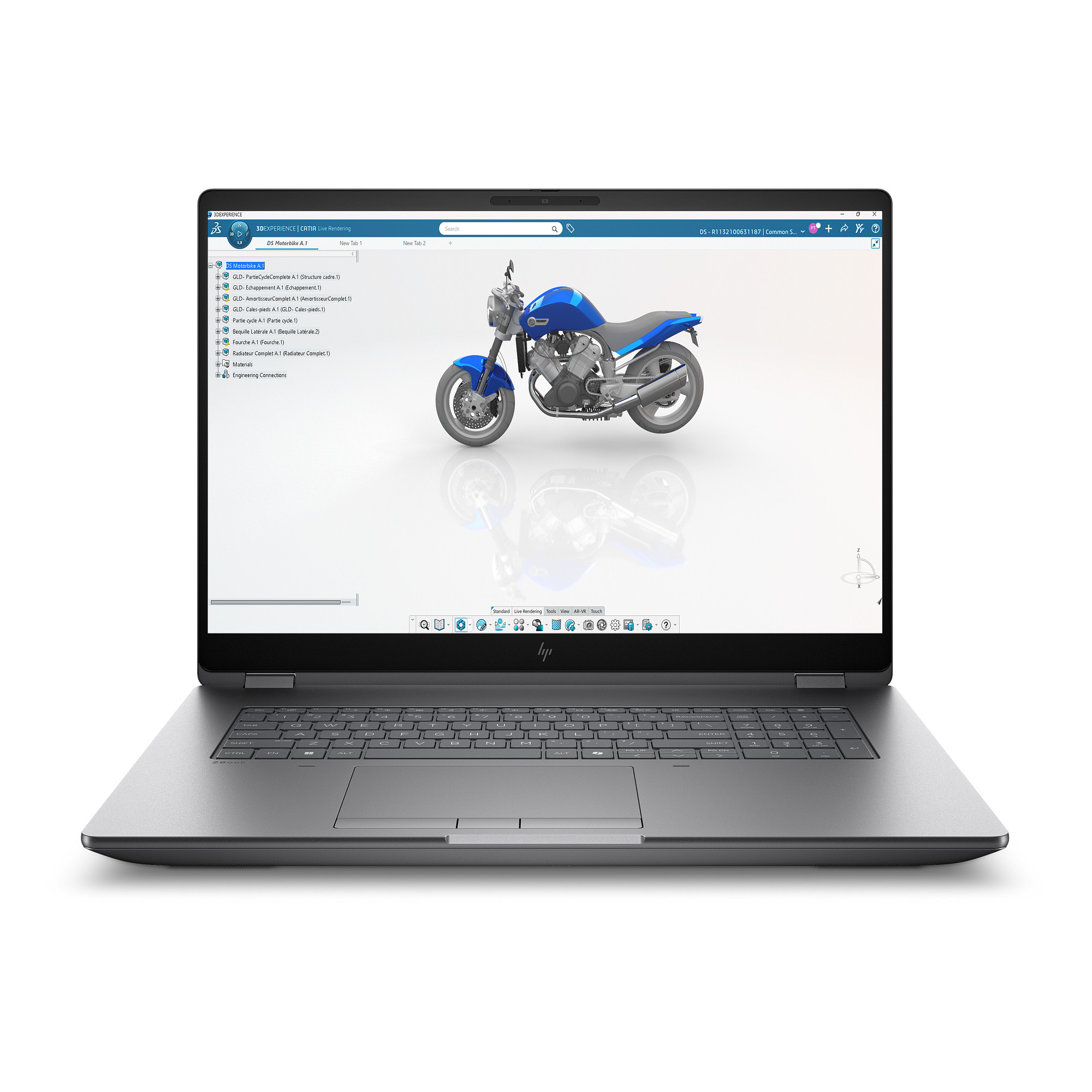 HP NTB Zbook Fury 18 G1i Ultra 7 255HX,  RTX PRO 1000 8GB Bl,  1x32GB, 1TGB, WQXGA 500n, WiFi7, BT, NFC, FpS, SCR, Win11Pro, 3y pur1 