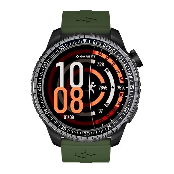 Garett Smartwatch COMPASS Black,  GPS4 