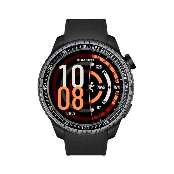 Garett Smartwatch COMPASS Black,  GPS5 