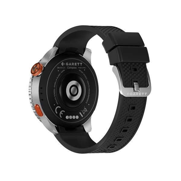 Garett Smartwatch COMPASS Silver,  GPS7 